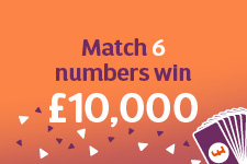 Match 6 numbers, win £10,000